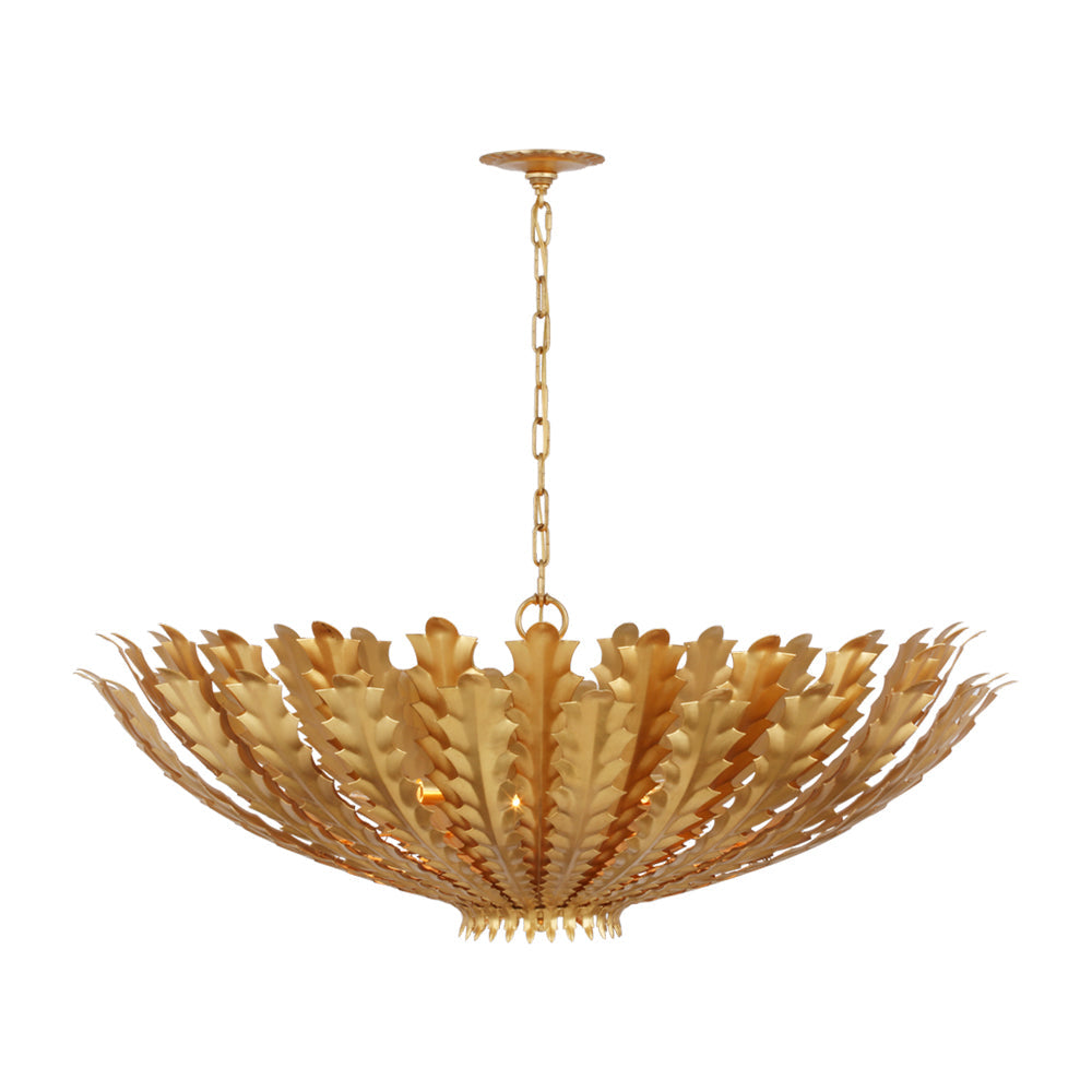 Geyon Golden Leaf Chandelier - Letslighting