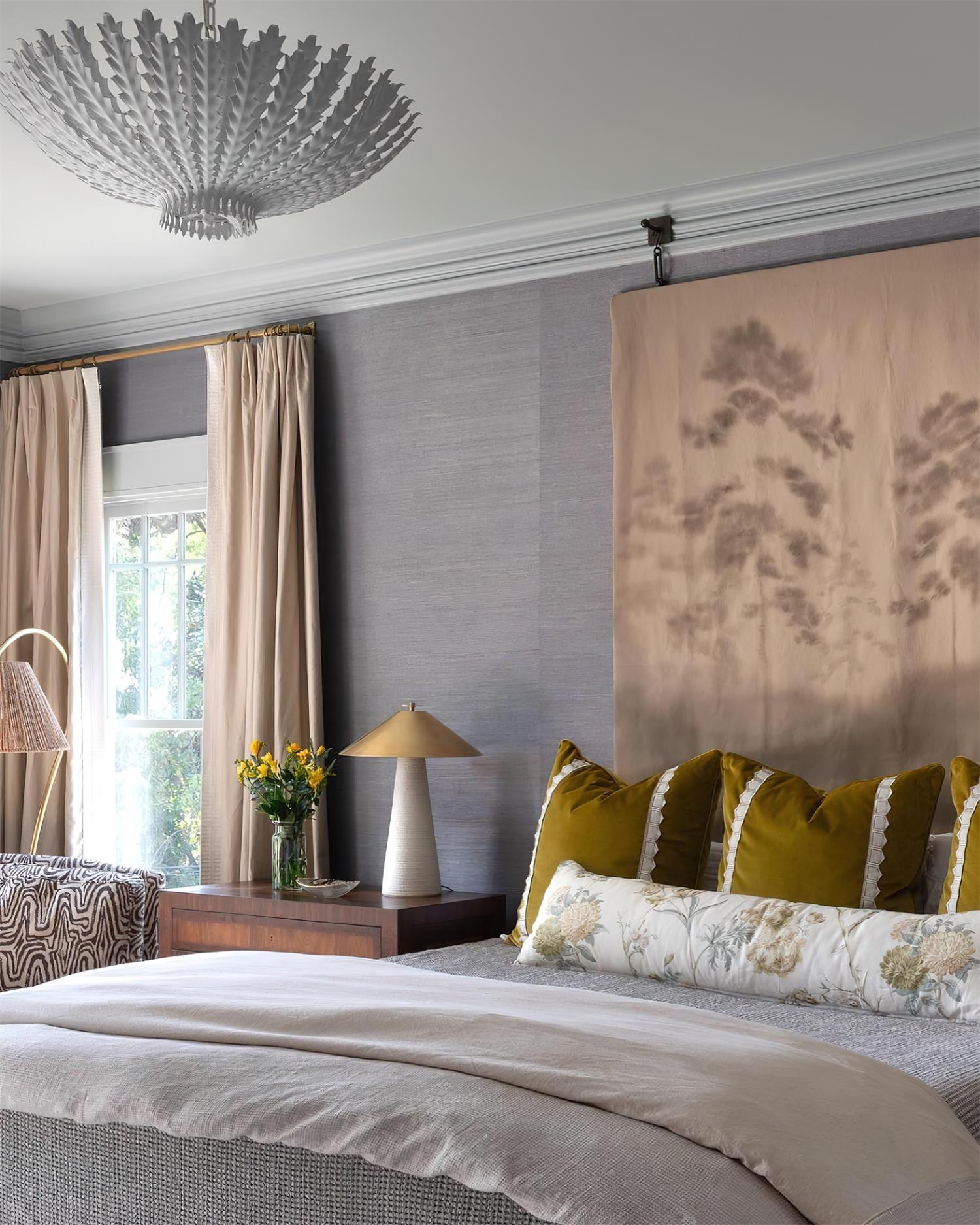Geyon Golden Leaf Chandelier - Letslighting