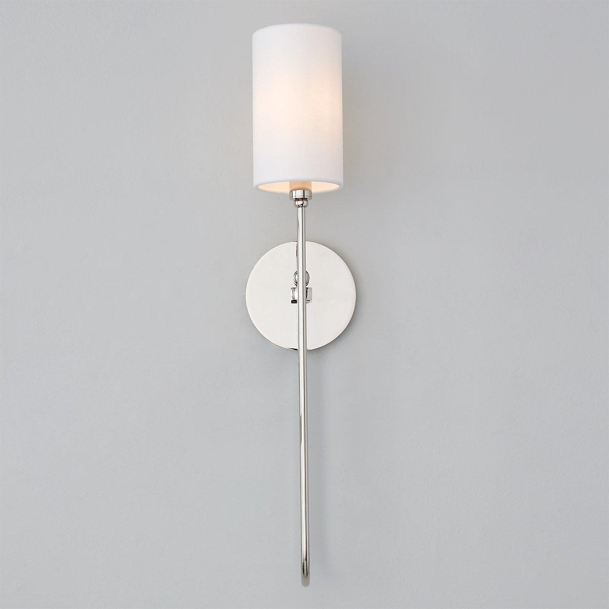 Syvineth Modern Minimalist Brass Fabric Wall Lamp - Lamp Copper