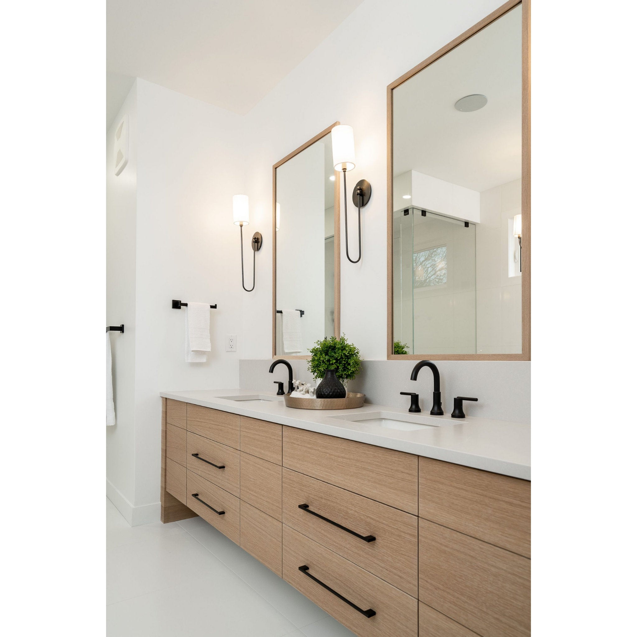 Syvineth Modern Minimalist Brass Fabric Wall Lamp - Lamp Copper