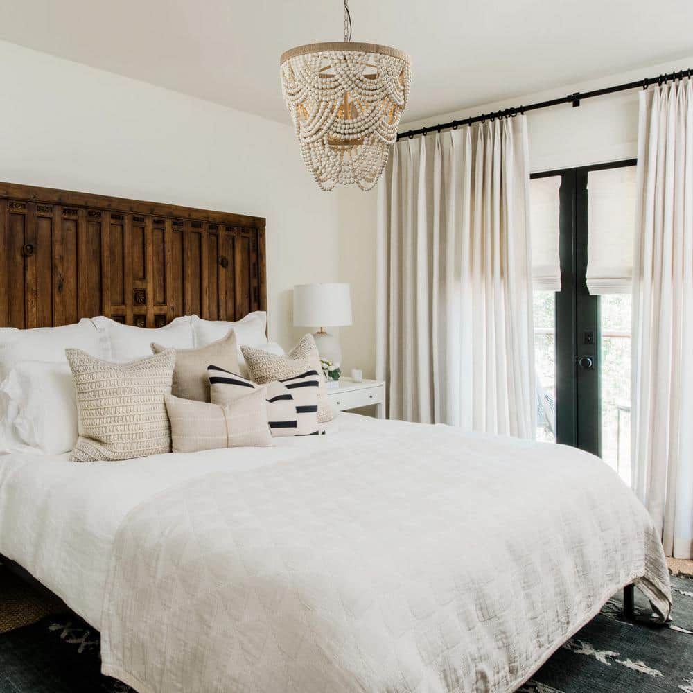 Alshaila Postmodern Luxury Wooden Metal Chandelier - Lamp Copper