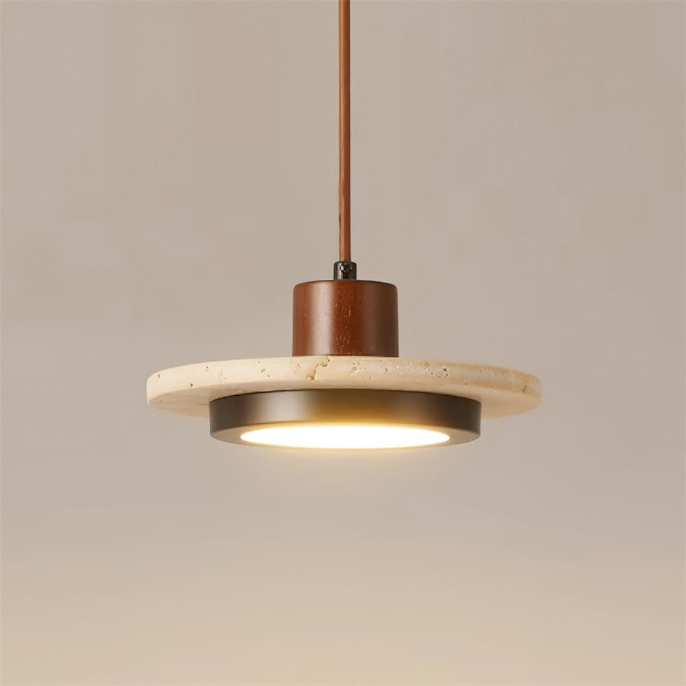 Solaro Travertine LED Pendant Light - Letslighting
