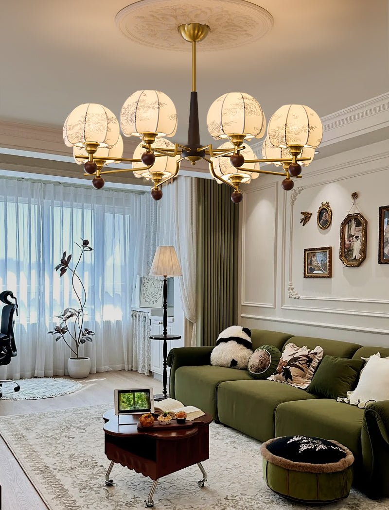 Heritage Bloom Chandelier - Blowlighting