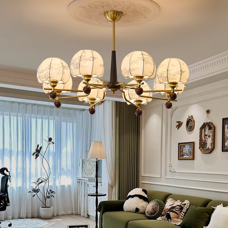 Heritage Bloom Chandelier - Blowlighting