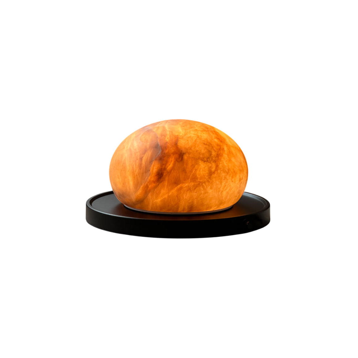 Bolita Alabaster Table Lamp - Lamp Copper