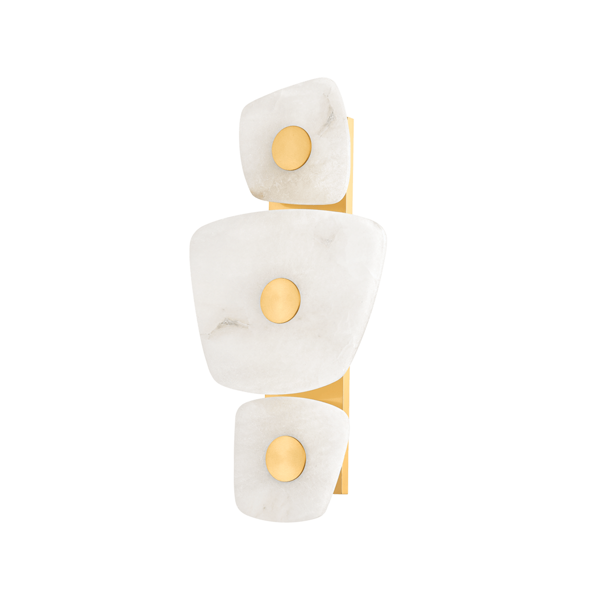 Vavenarae Asymmetric Alabaster Wall Light - Neutralighting