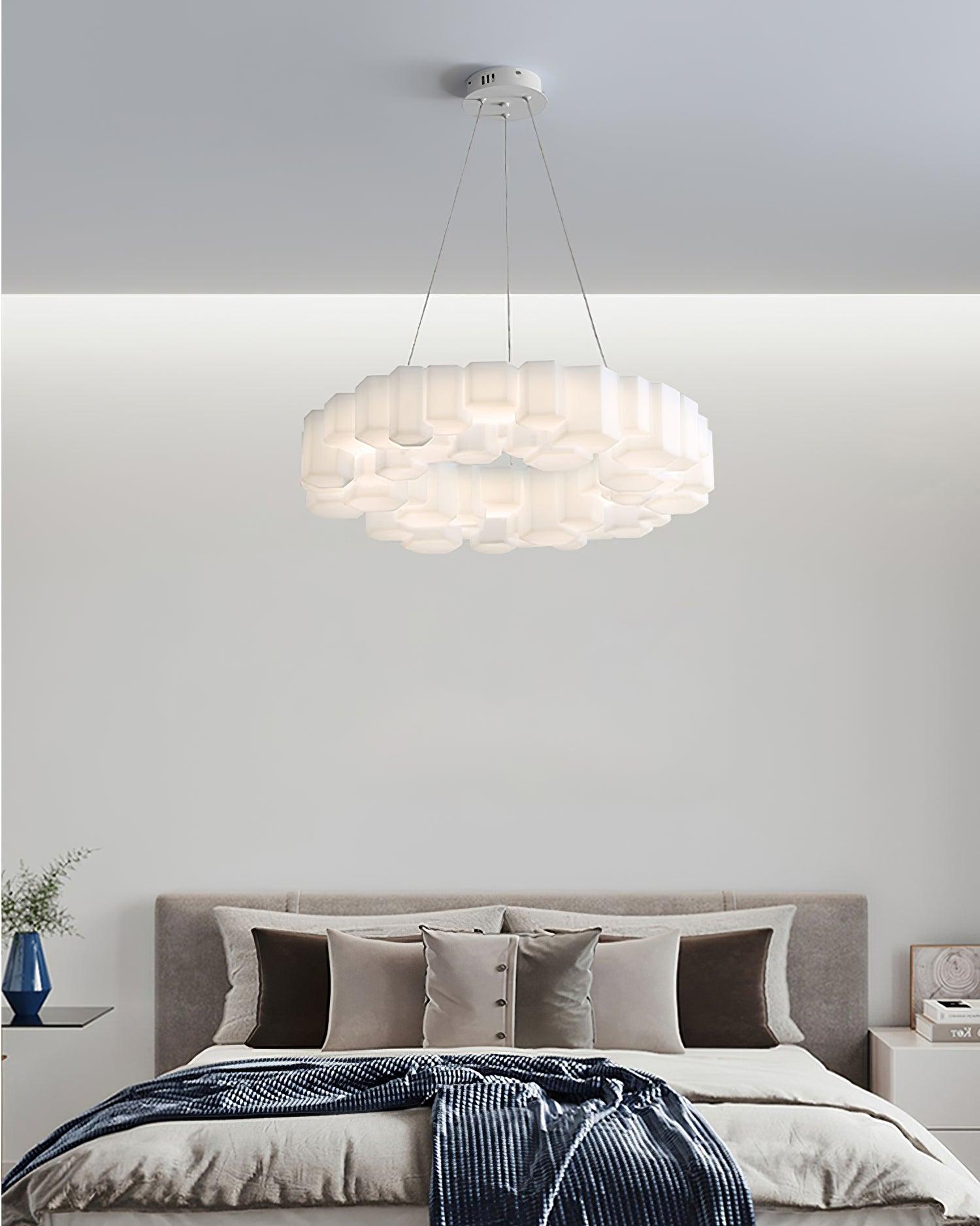 Honeycomb Chandelier - Blowlighting