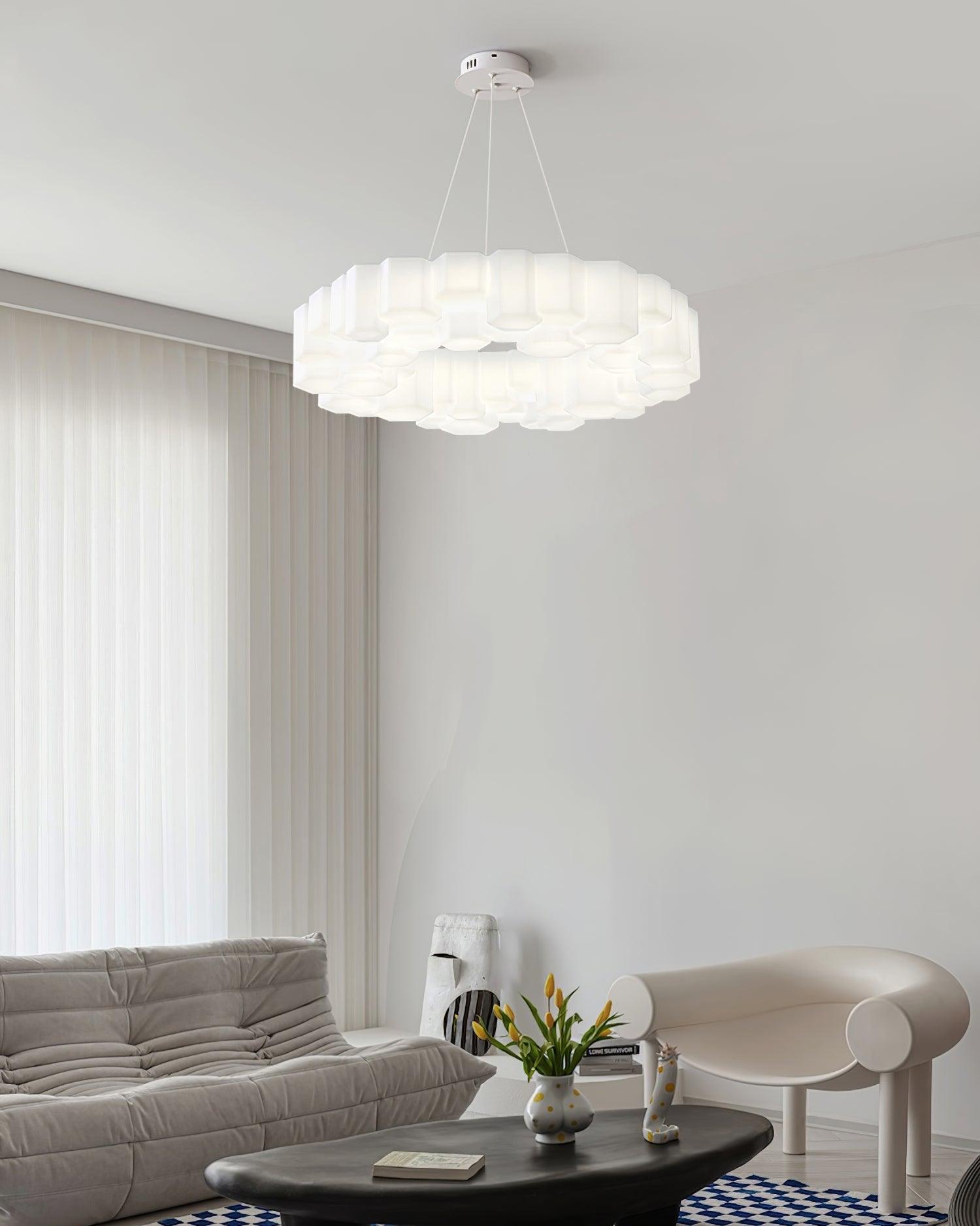 Honeycomb Chandelier - Blowlighting