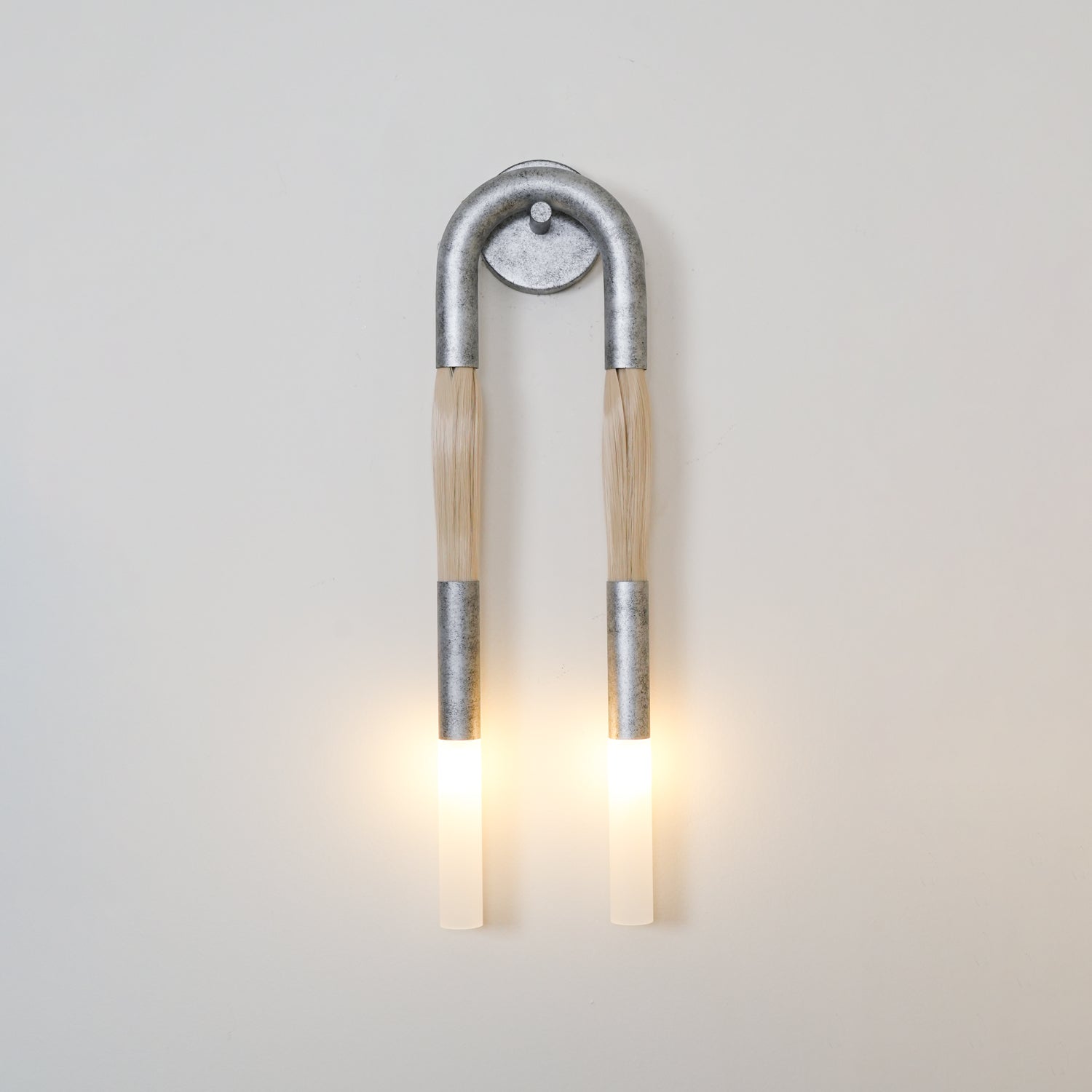 Aloft Modern Minimalist Double Head Acrylic Sconce Wall Lamp - Lamp Copper