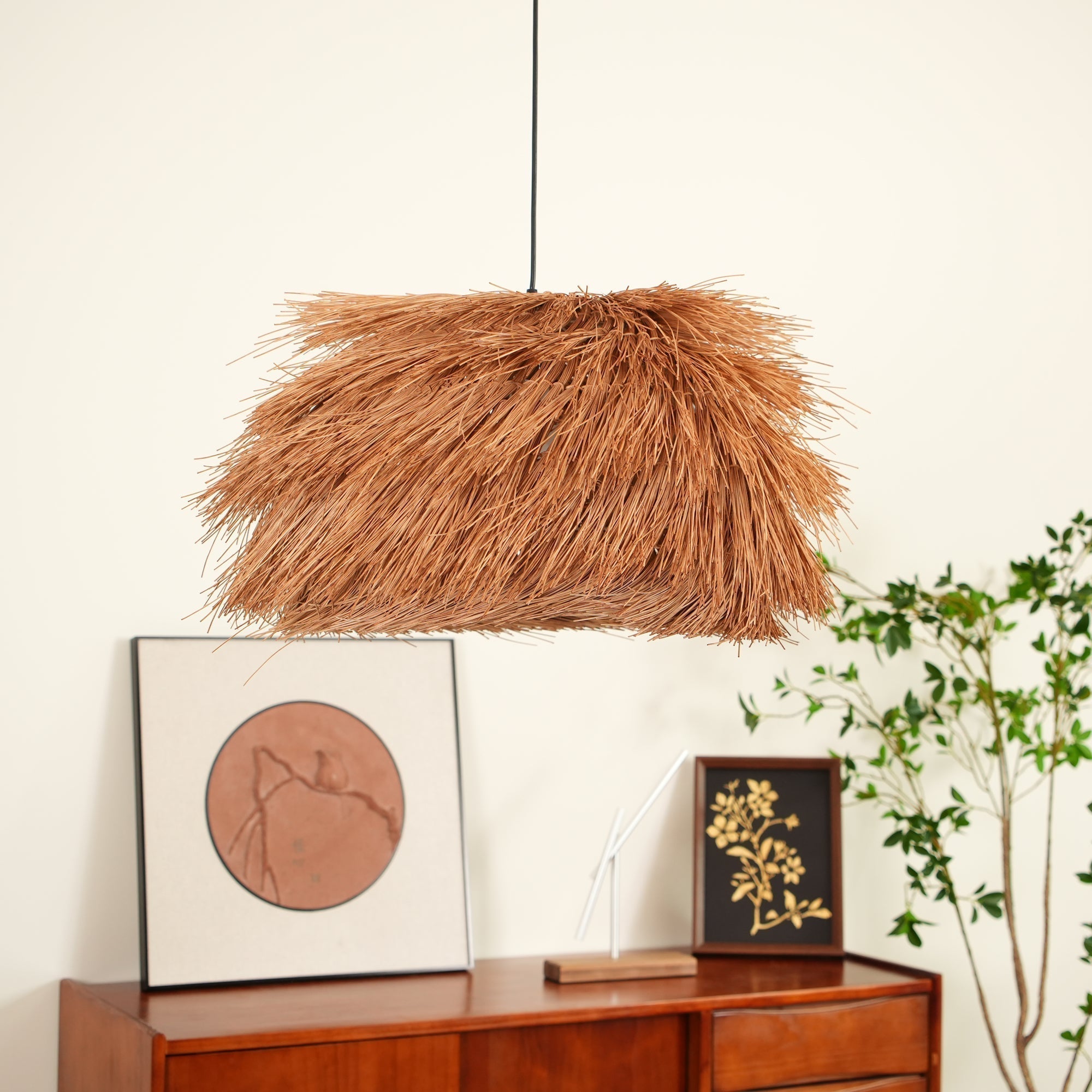 Hues Wicker Pendant Lamp - Blowlighting