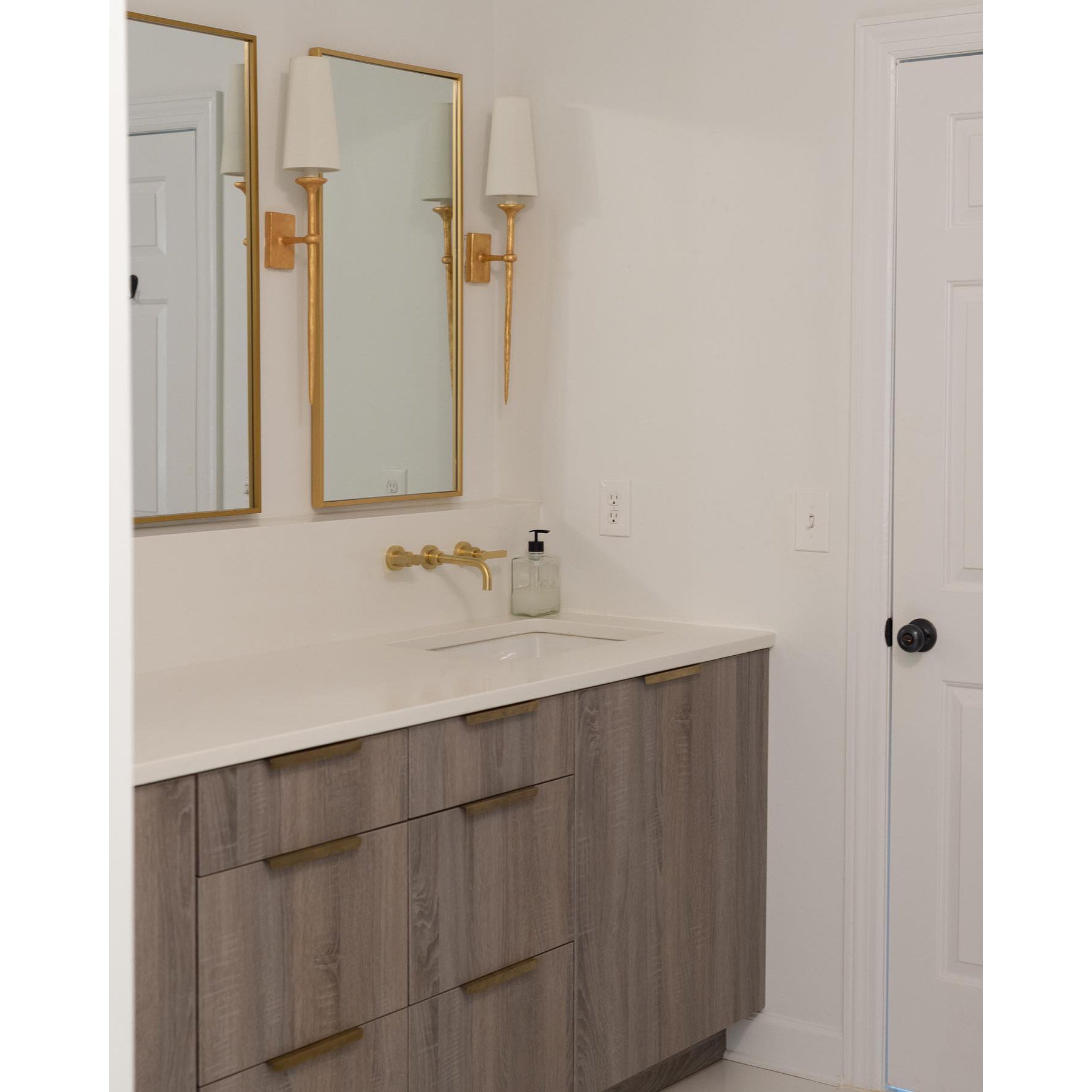 Velirara Vintage Industrial Brass Fabric Wall Lamp - Lamp Copper