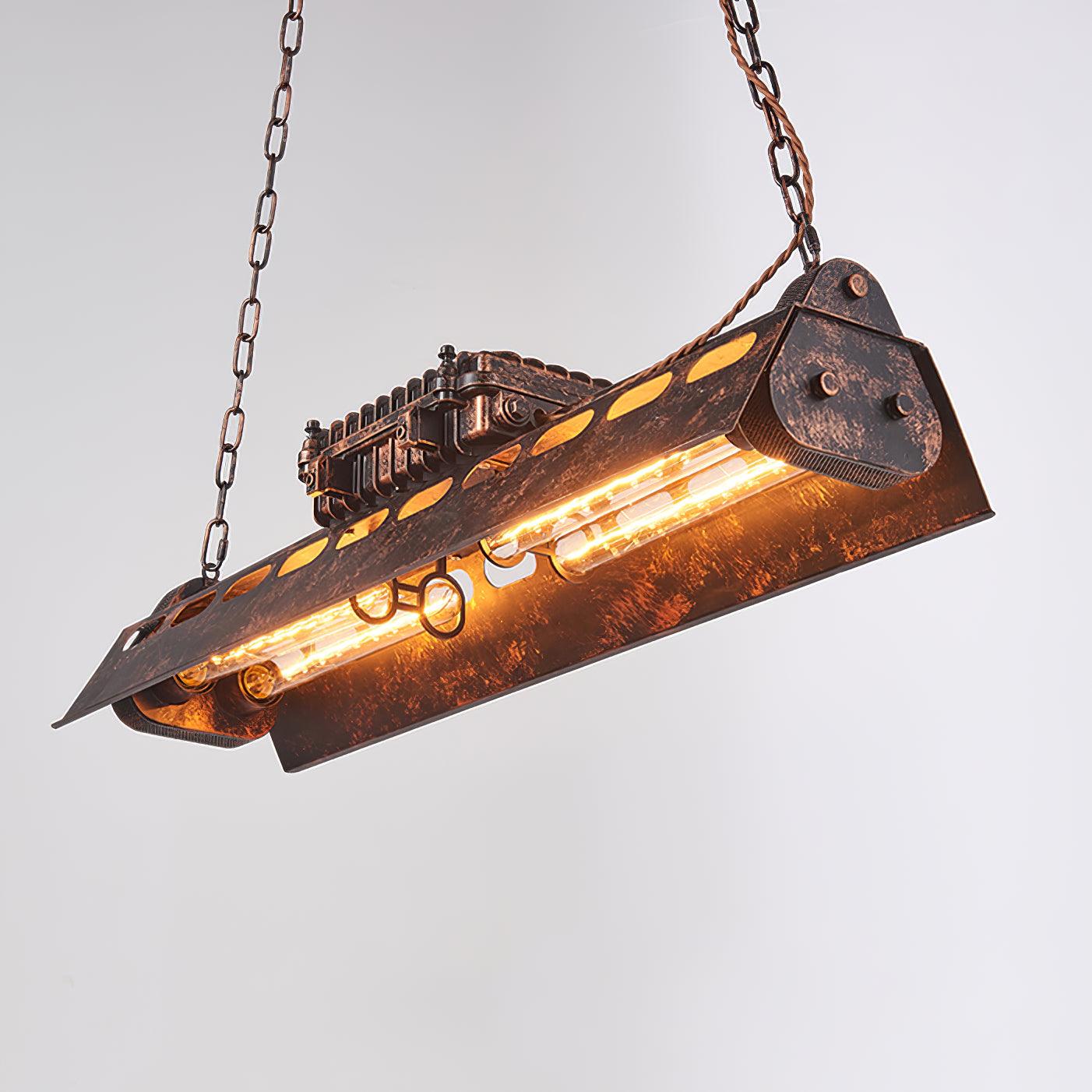 Epoch Lampadario Industriale Steampunk da Interno