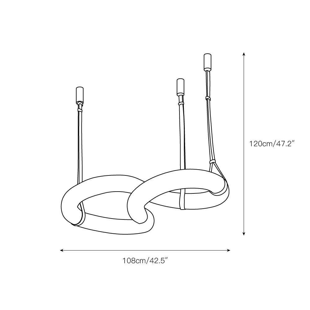 Althaen Postmodern Luxury Brown Alabaster Chandelier - Lamp Copper