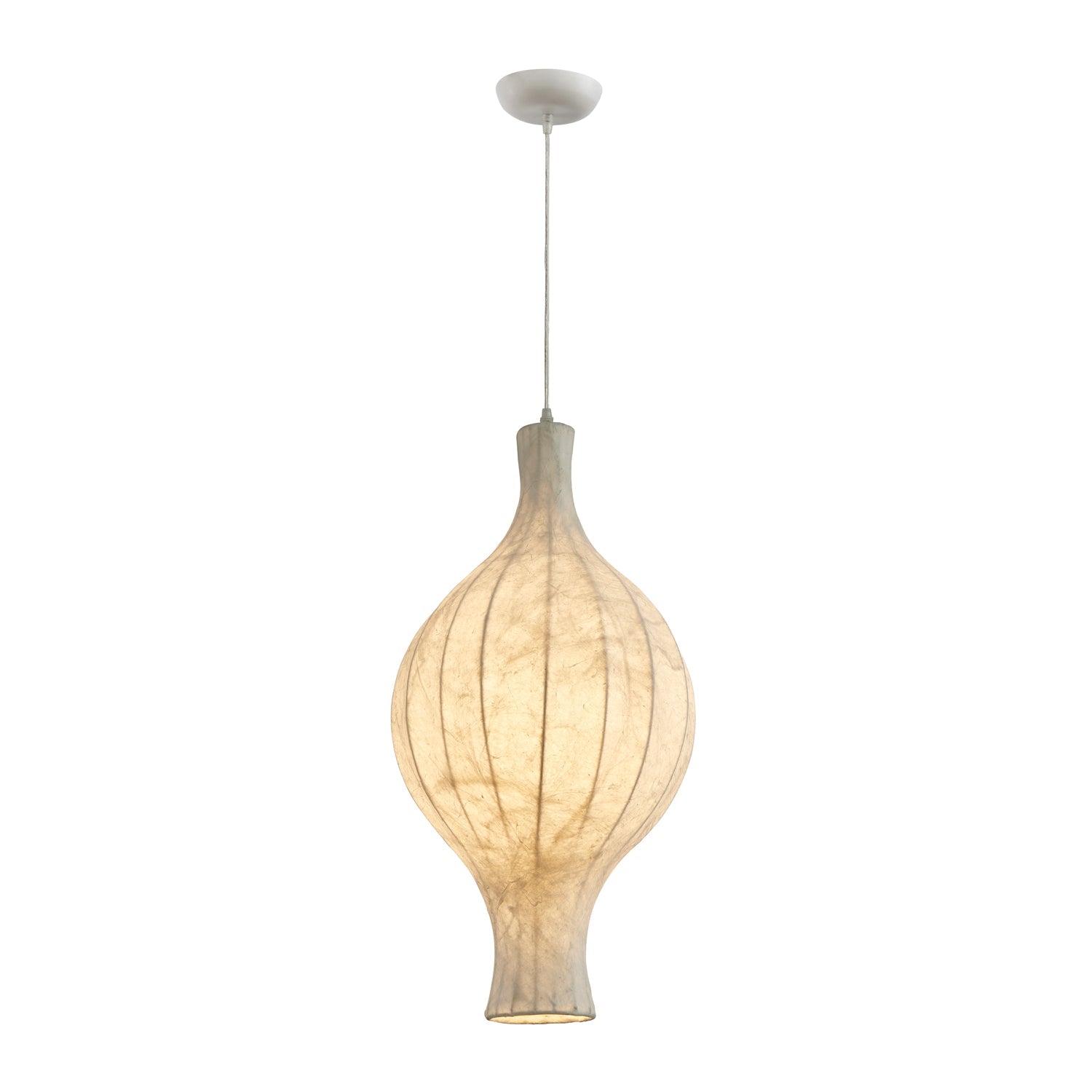 Orvelion Organic Mulberry Silk Pendant Light - Blowlighting