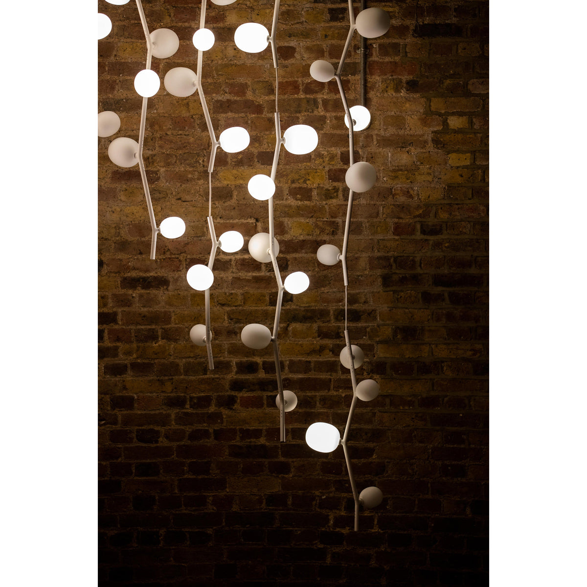 Isolora Modern Minimalist Vertical Glass Pendant Lamp - Lamp Copper