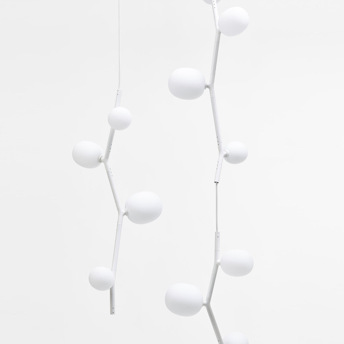 Isolora Modern Minimalist Vertical Glass Pendant Lamp - Lamp Copper