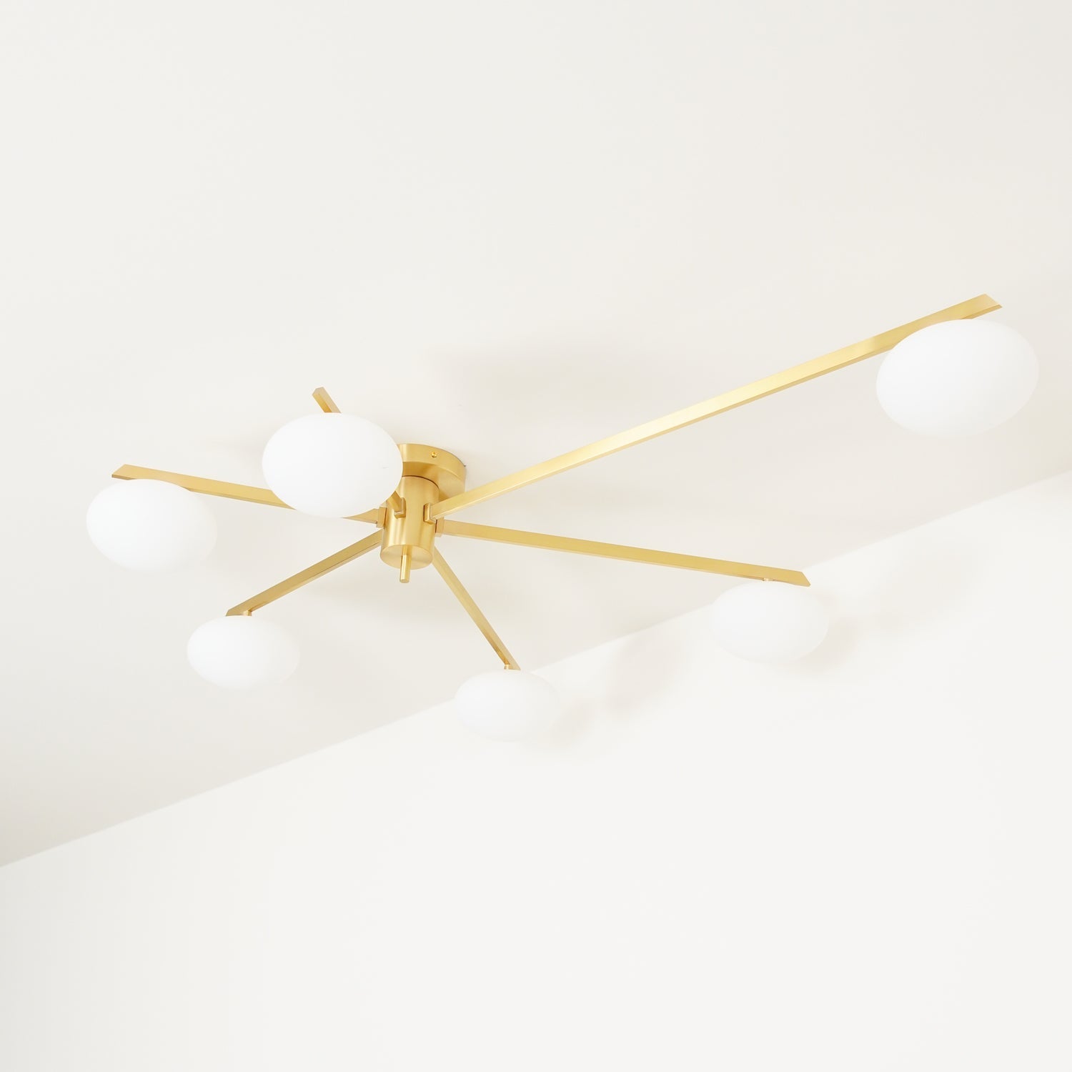 Valentina Lampada da Soffitto Moderna in Vetro Nero