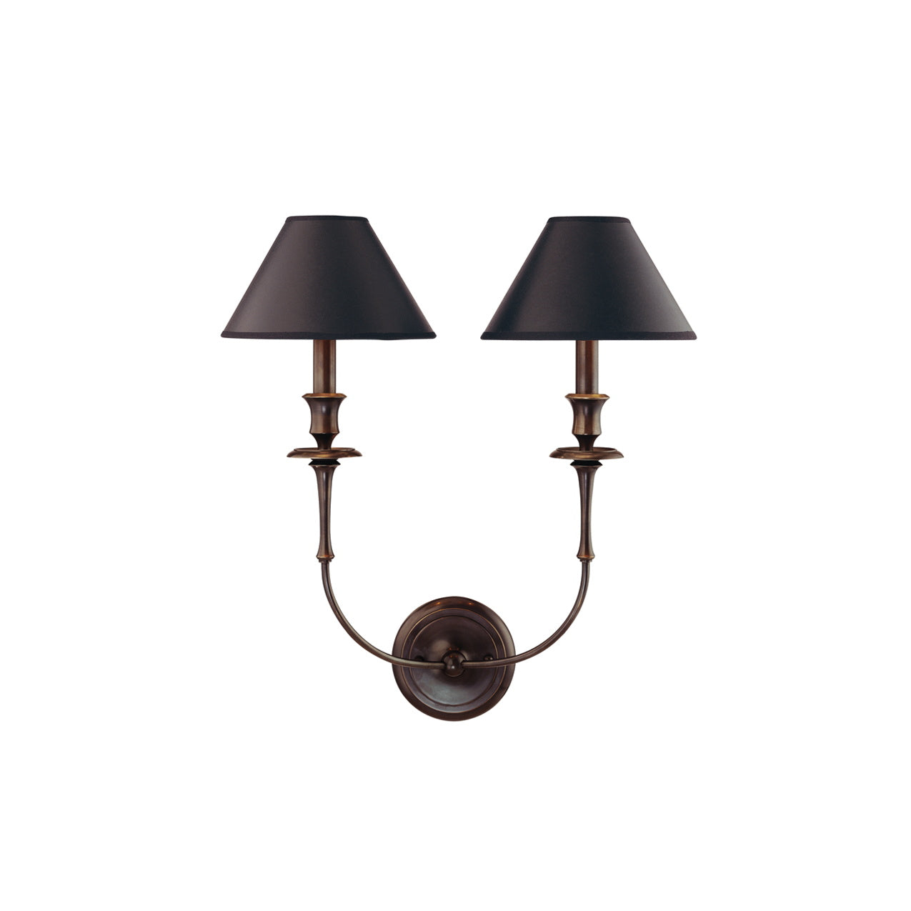 Vedoror Vintage Industrial Brass Fabric Wall Lamp - Lamp Copper