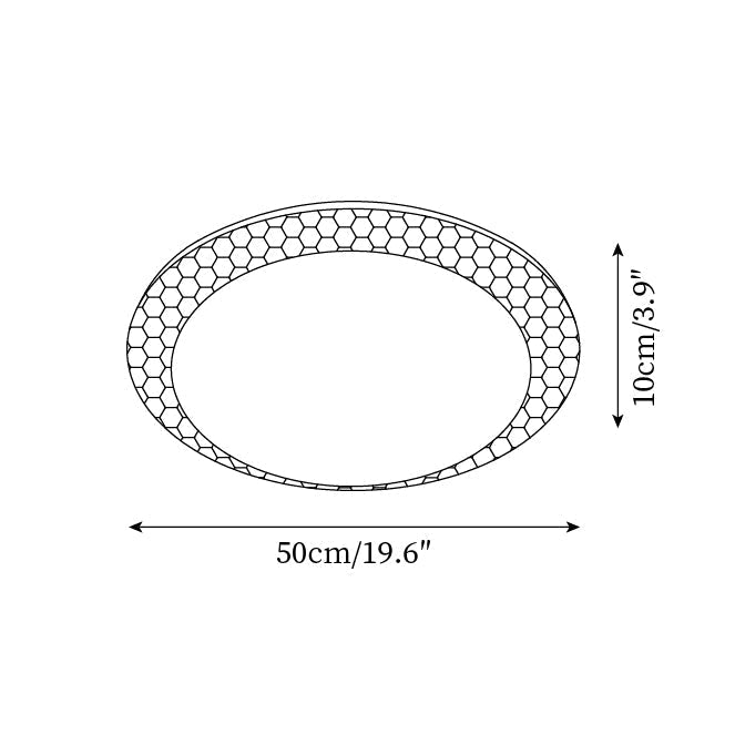 Ritta Travertine Canopy Ceiling Light - Letslighting