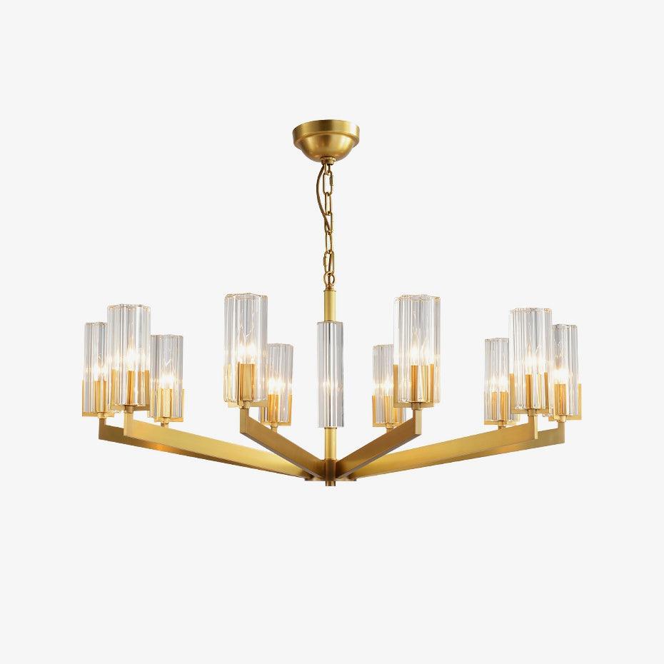 Kayla Brass Chandelier - Blowlighting
