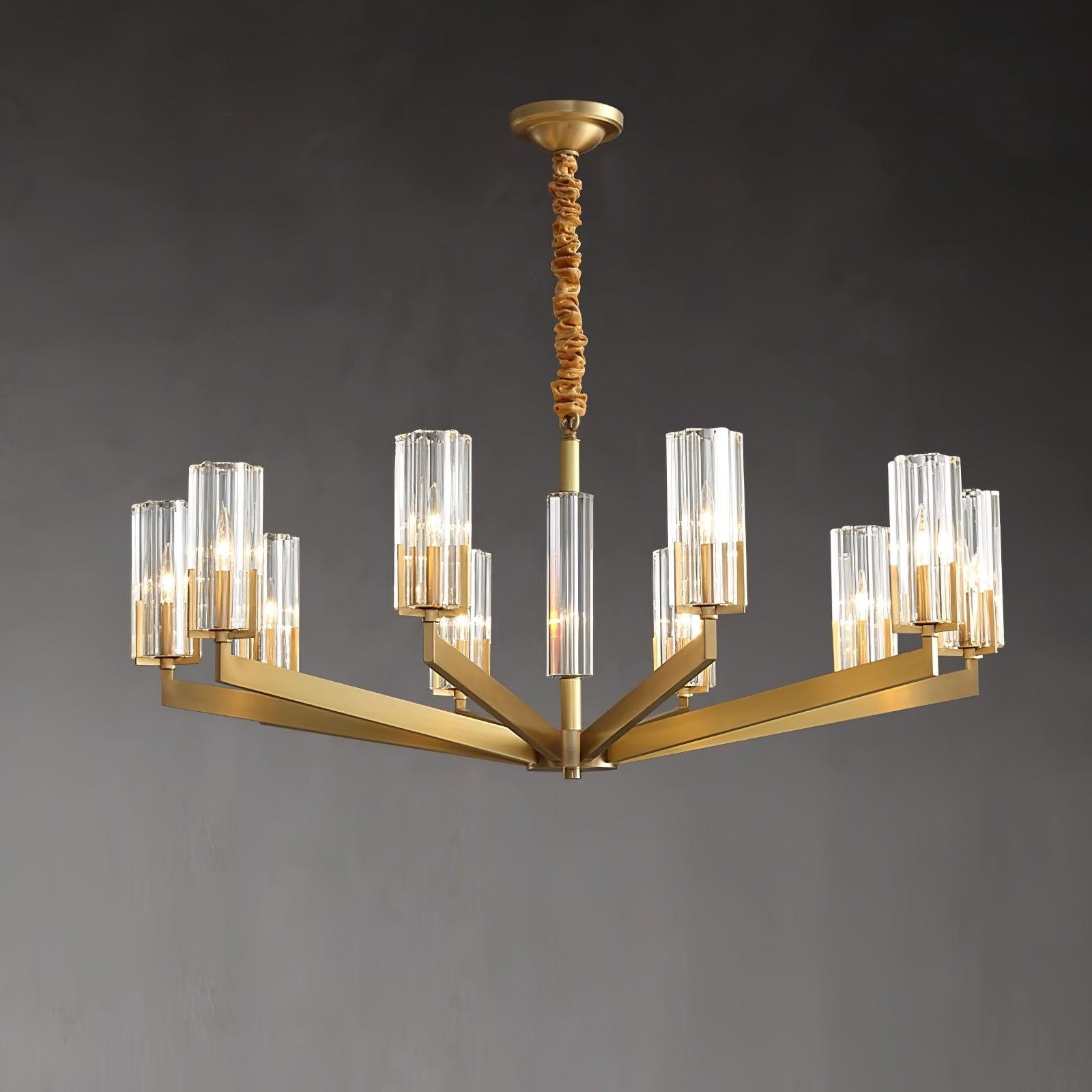 Kayla Brass Chandelier - Blowlighting