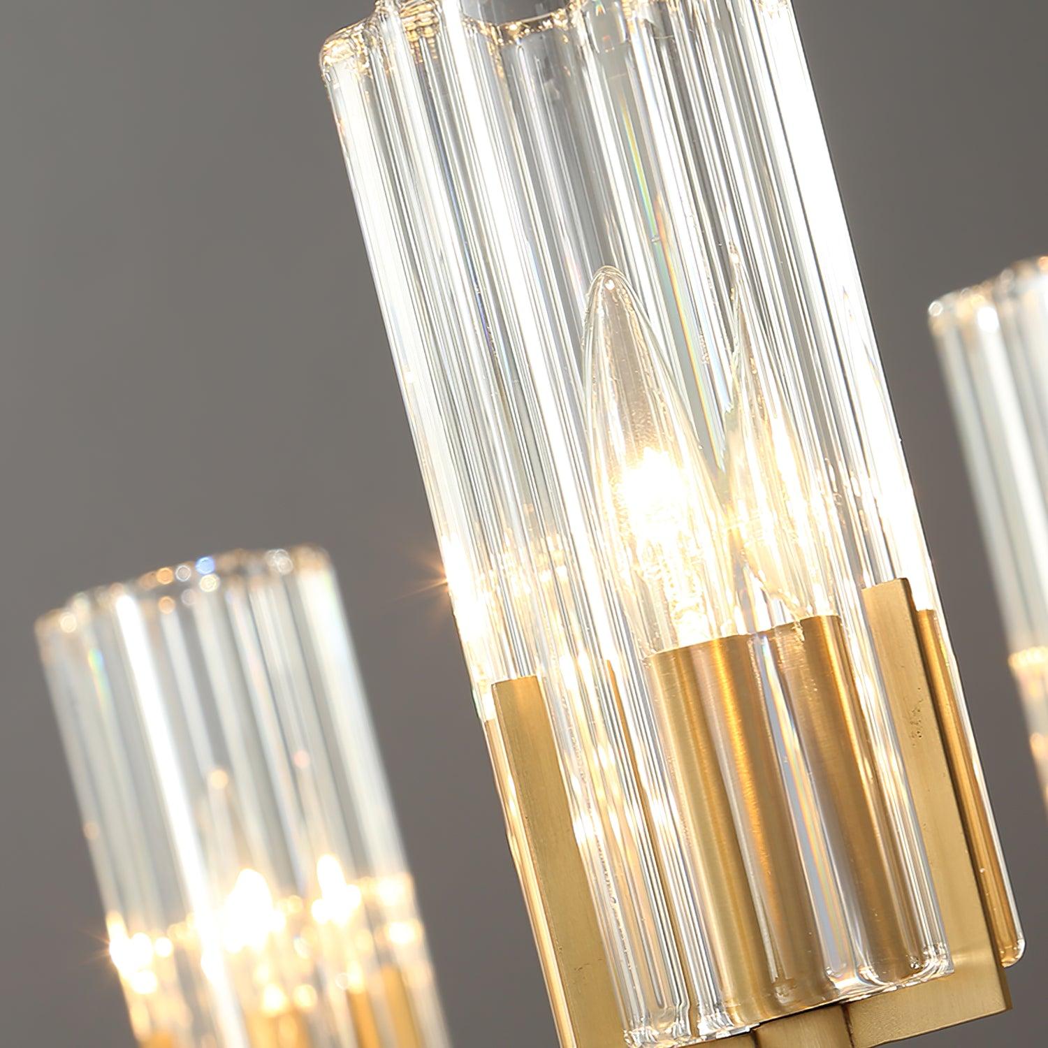 Kayla Brass Chandelier - Blowlighting