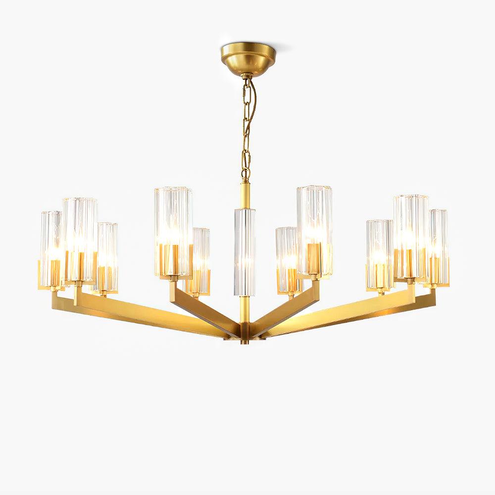 Kayla Brass Chandelier - Blowlighting