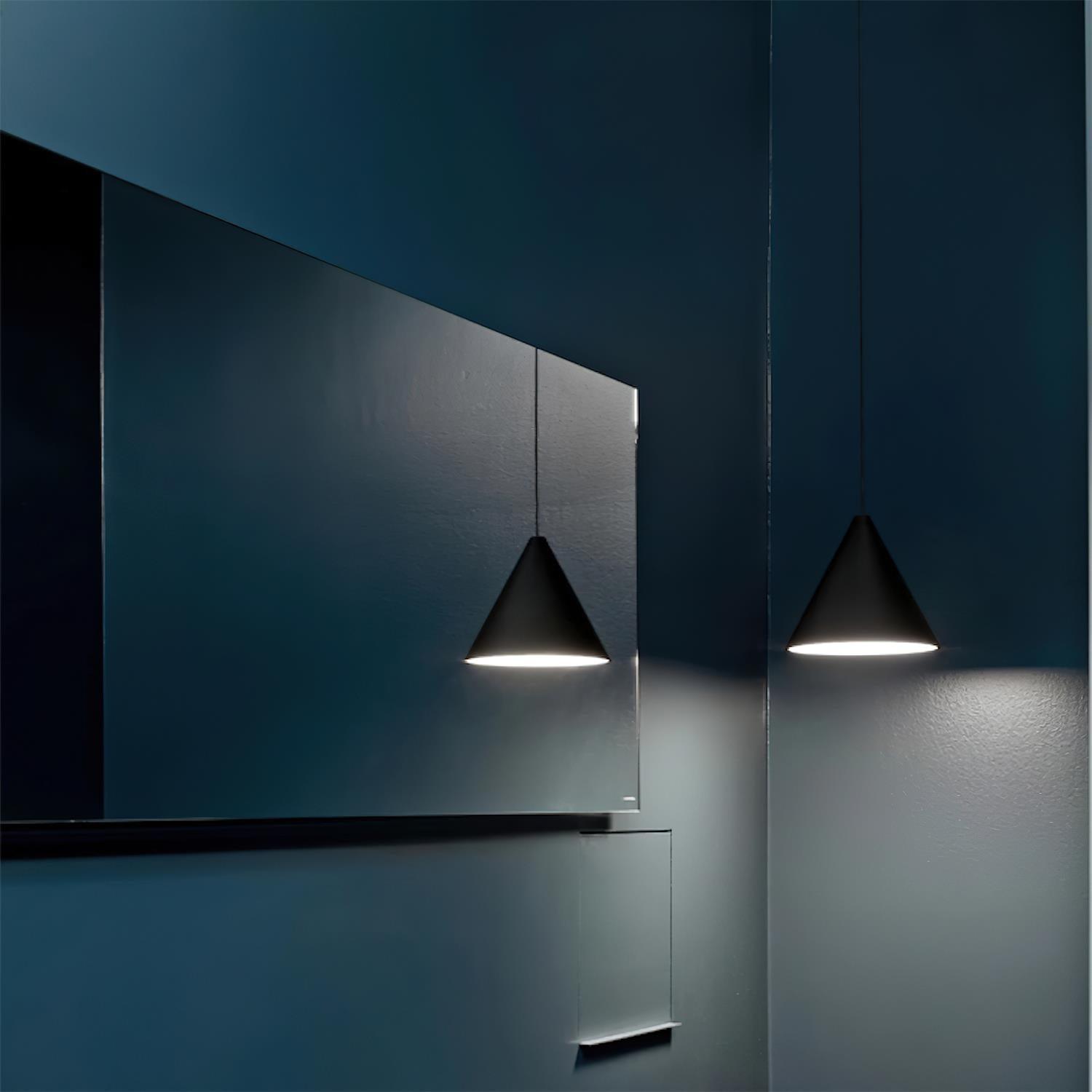 Pendant Light Black Cone Shade Industrial - Letslighting