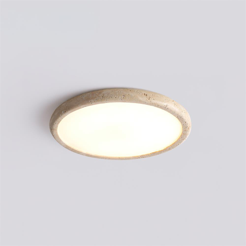 Lunaro Travertine Ceiling Light - Letslighting