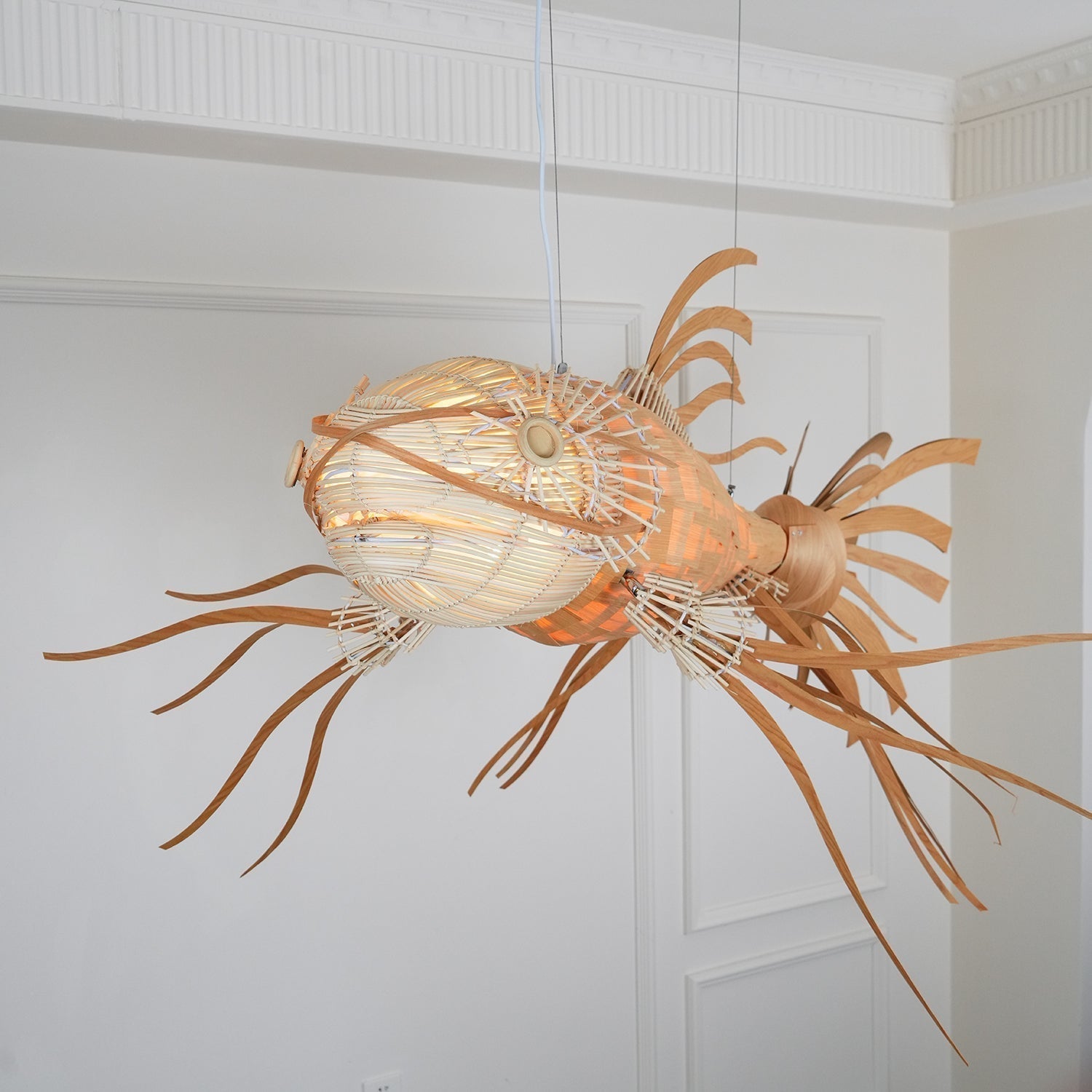 Koi Chandelier - Blowlighting