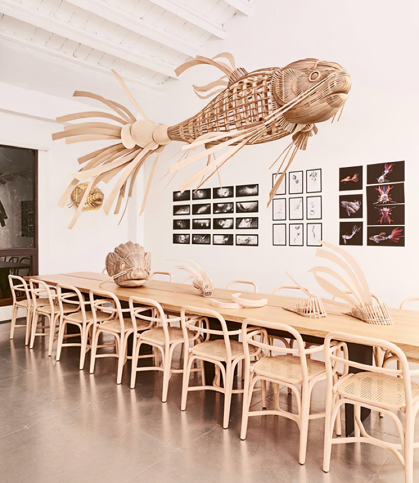 Koi Chandelier - Blowlighting