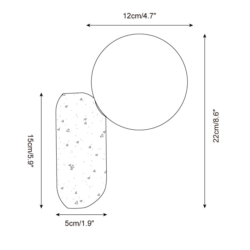 Ritta Wall Lamp Organic Serenity - Letslighting