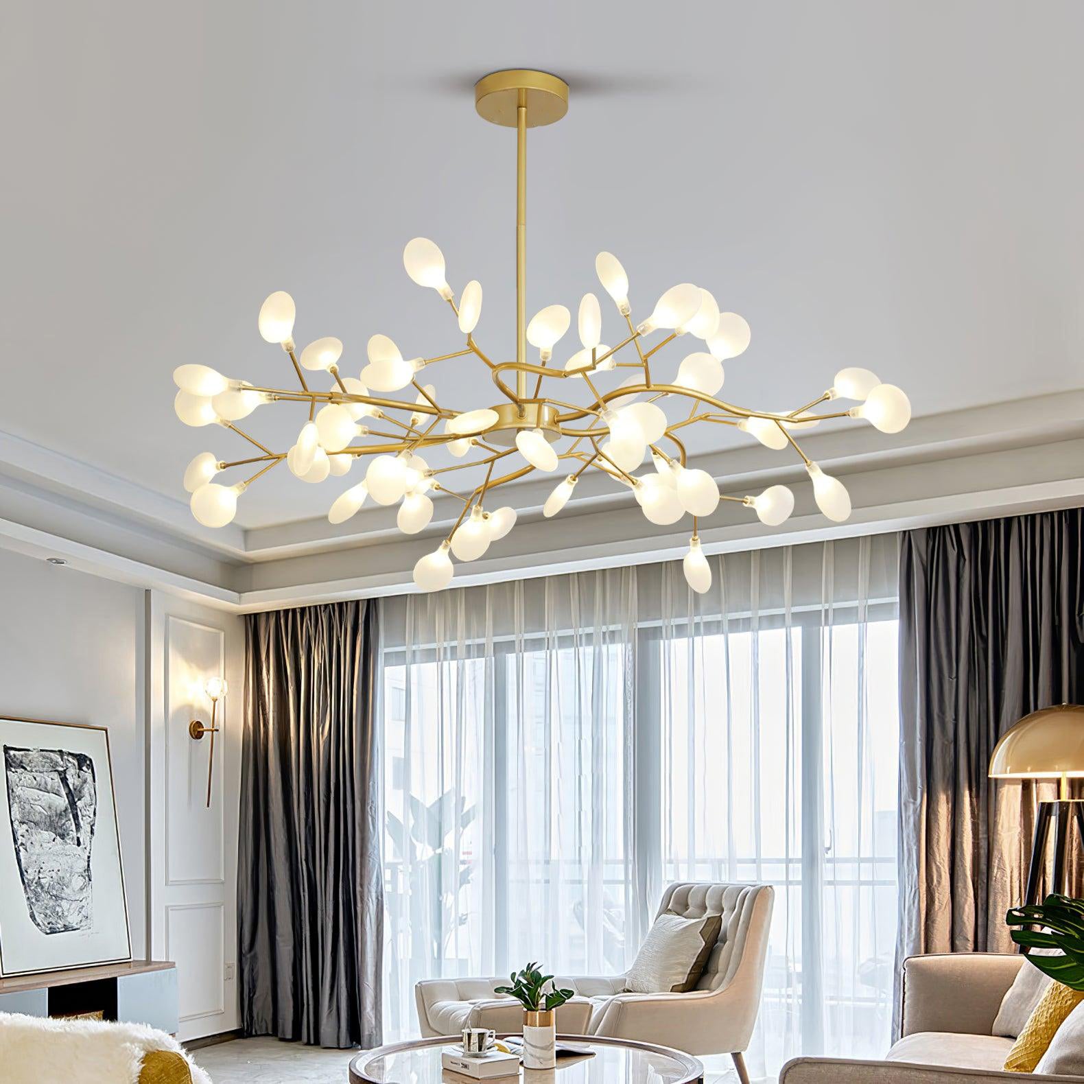 LED Firefly Sputnik Chandelier - Blowlighting
