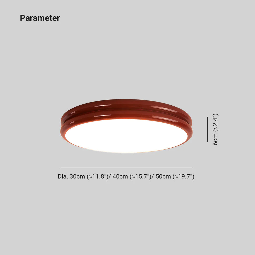 Valentina Moderno Metallo Acrilico Plafoniera Crema Rosso Verde Camera da Letto