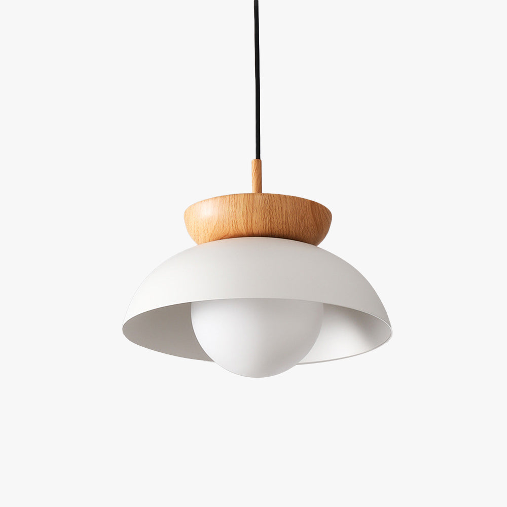 Ozawa Nordico Sospensione Legno Metallo Nero Bianco Cucina Balcone
