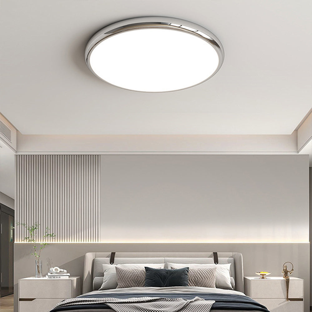 Muto Retrò Acrilico Metallo Plafoniera Camera da Letto