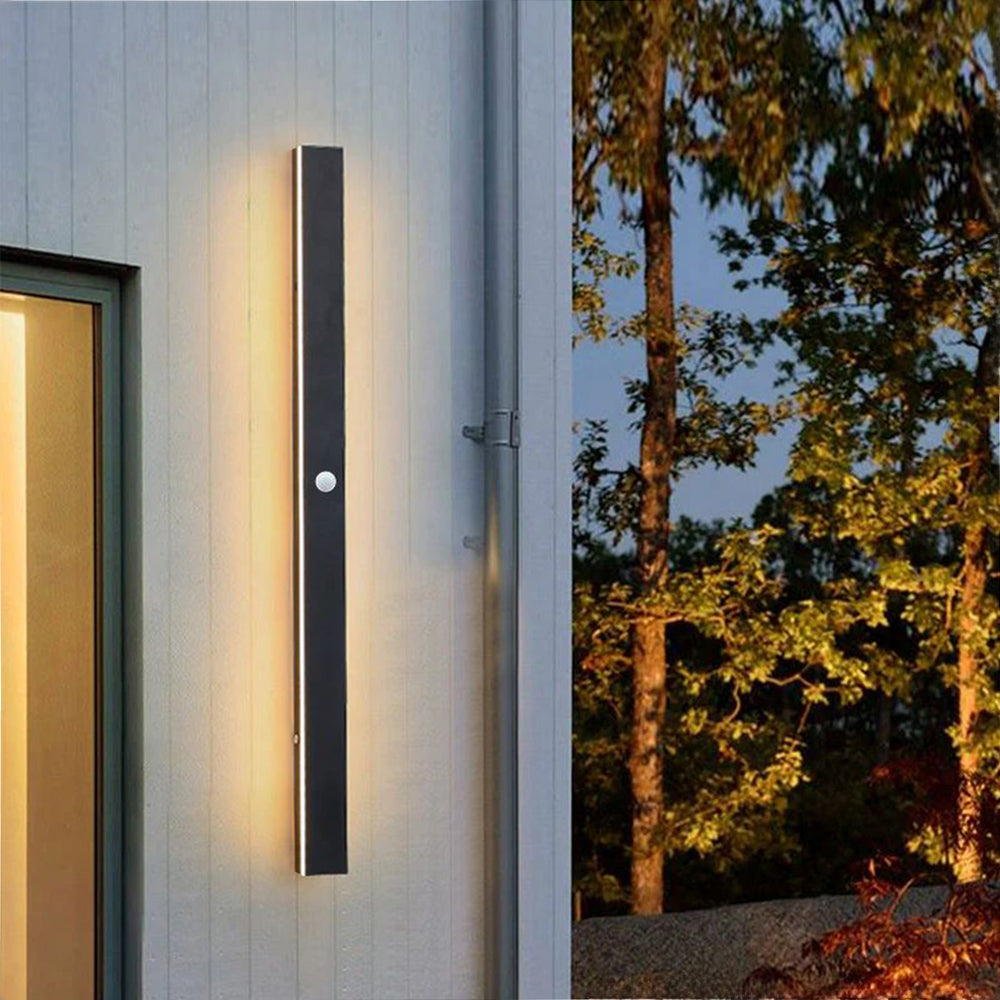 Ray Applique da Esterni Metallo Lineare Balcone Terrazza Minimalista