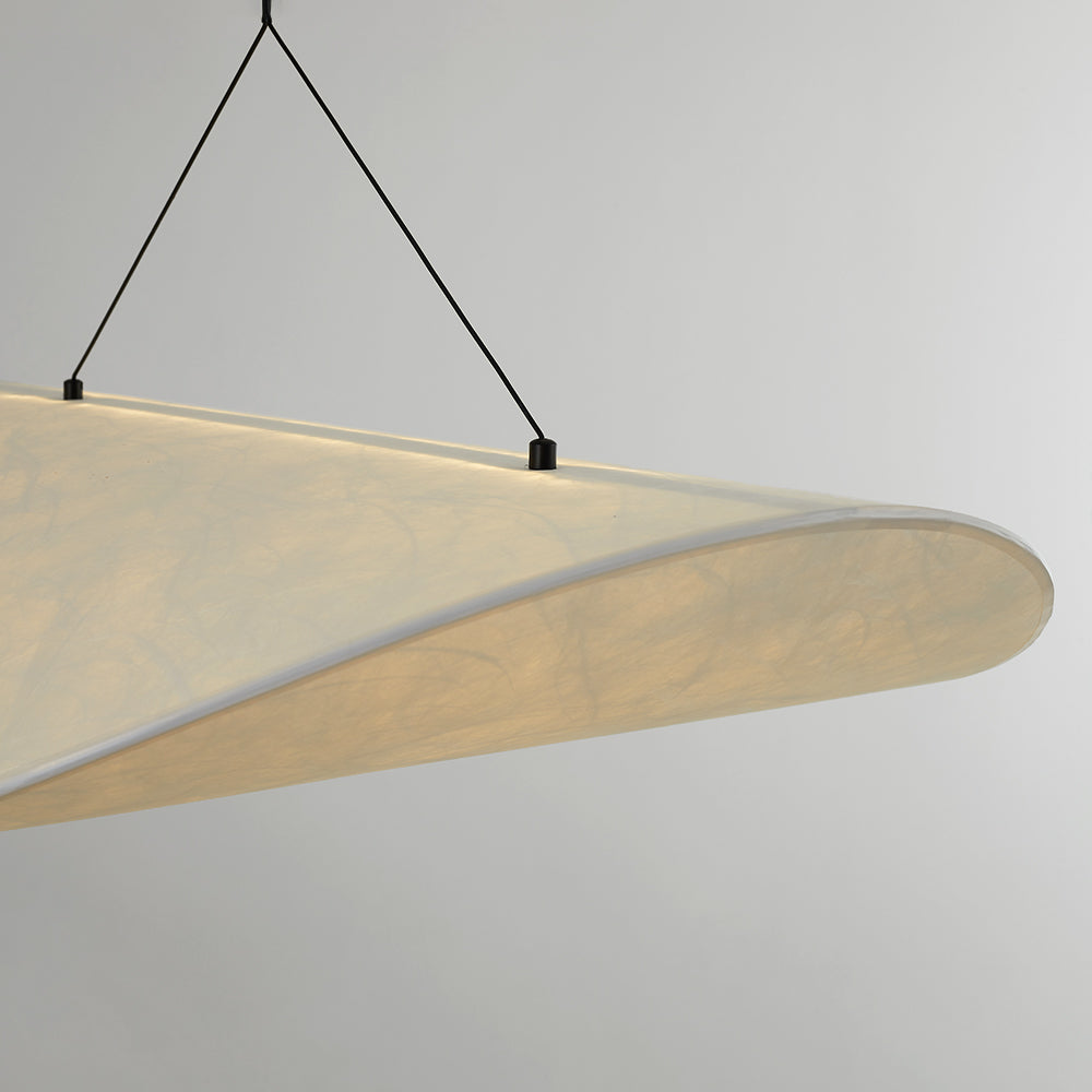 Ritta Lampada a Sospensione Metallo/ Seta Bianco Soggiorno/Sala/Galleria d'Arte Vintage Arte Deco