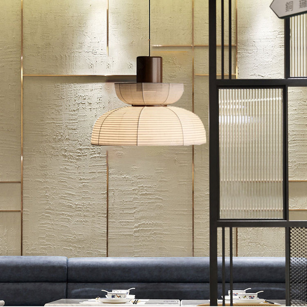 Ritta Retro Design LED Lampada a Sospensione 4 Stile Tessuto Metallo Soggiorno/Camera da Letto
