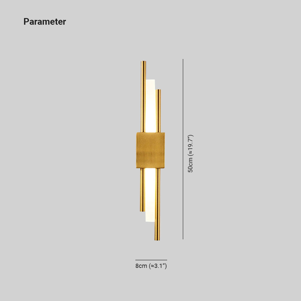 Arisha Moderna LED Applique Metallo Bar/Camera da Letto/Soggiorno