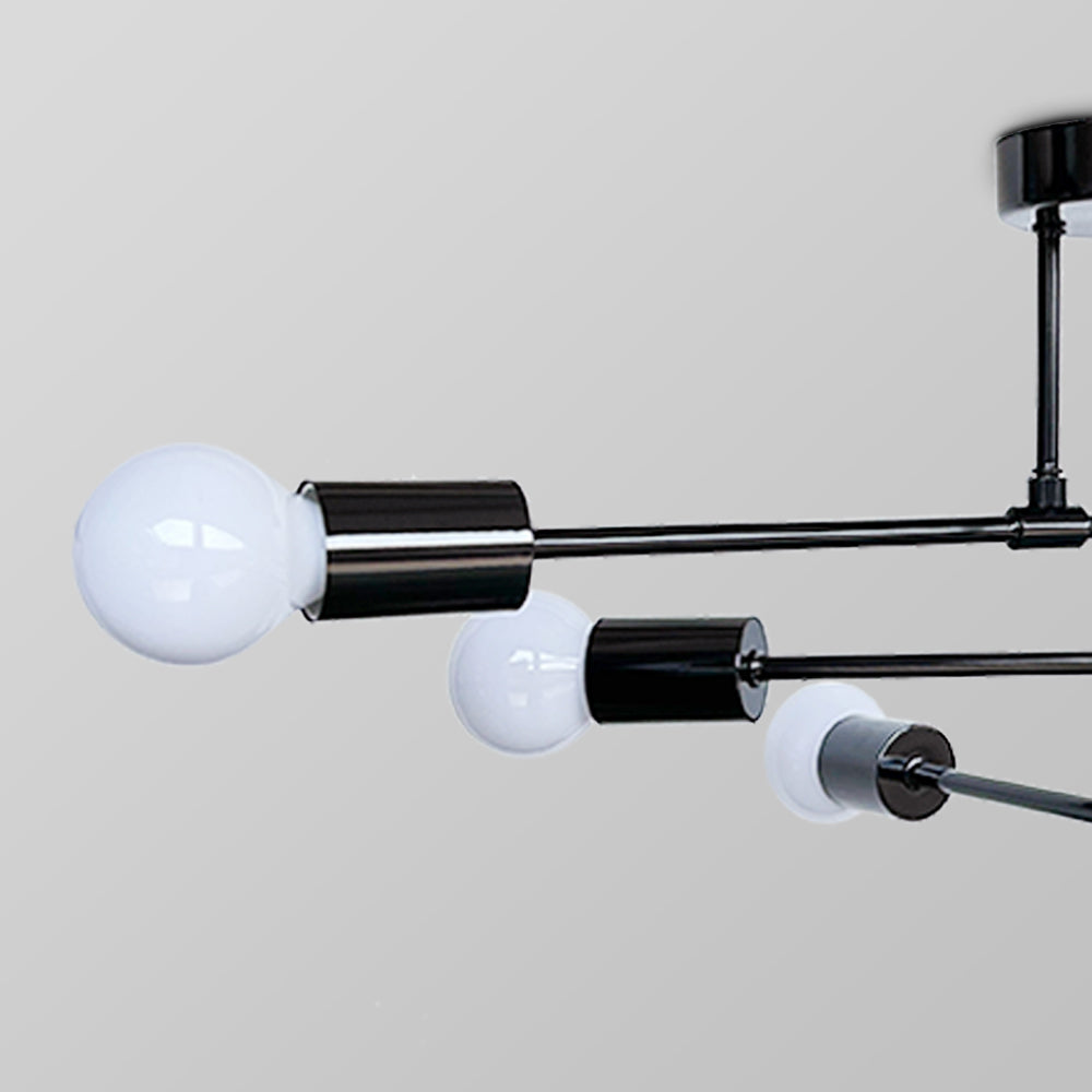 Valentina Moderno Minimalismo LED Lampade a Sospensione Metallo Oro Nero Soggiorno/Camera da Letto