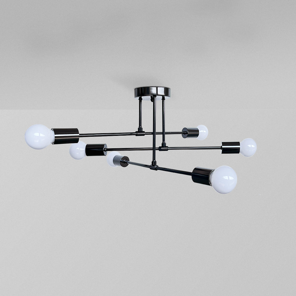 Valentina Moderno Minimalismo LED Lampade a Sospensione Metallo Oro Nero Soggiorno/Camera da Letto