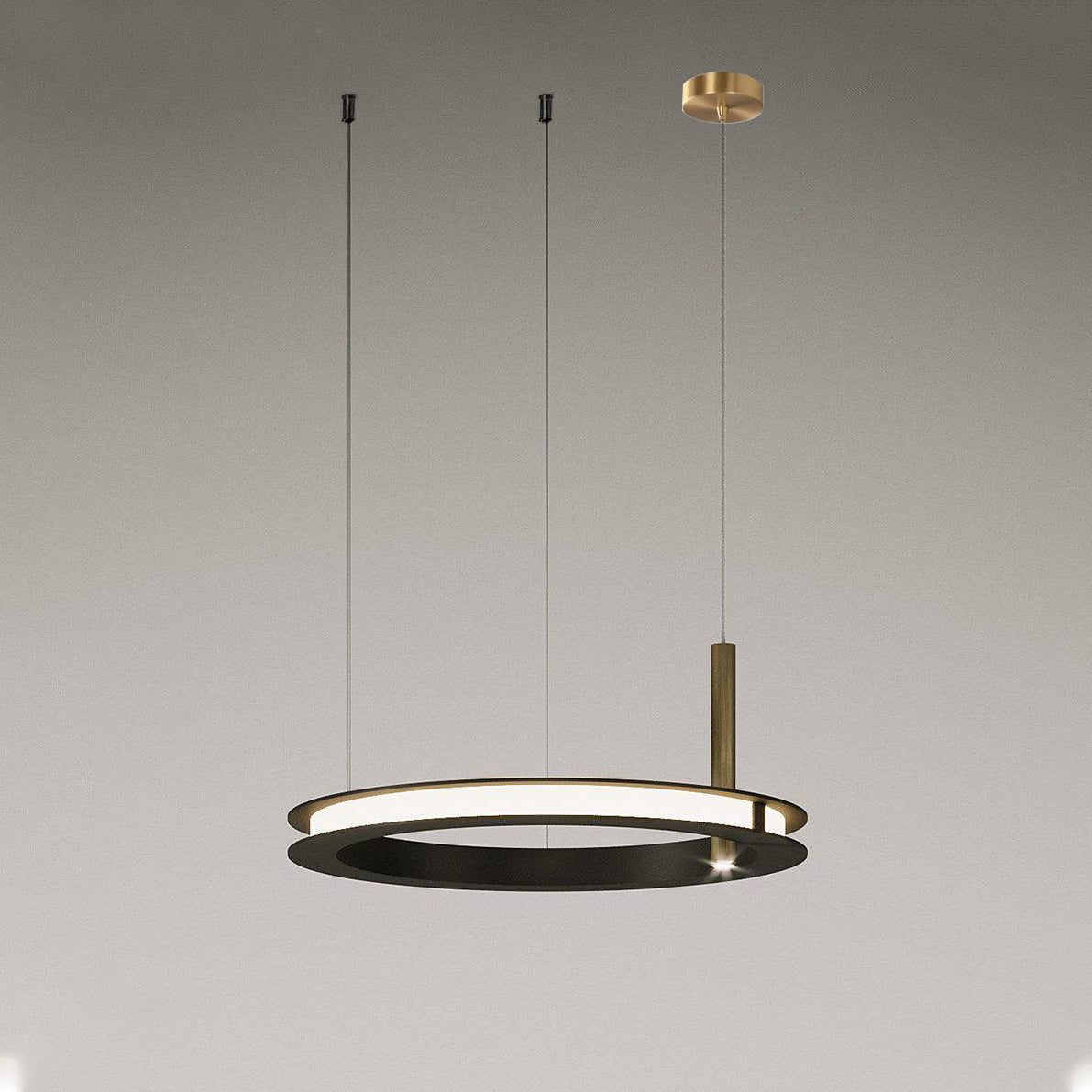 Aurora Chandelier Ring Layered Minimalist - Blowlighting