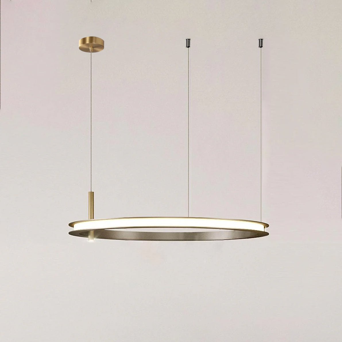 Aurora Chandelier Ring Layered Minimalist - Blowlighting
