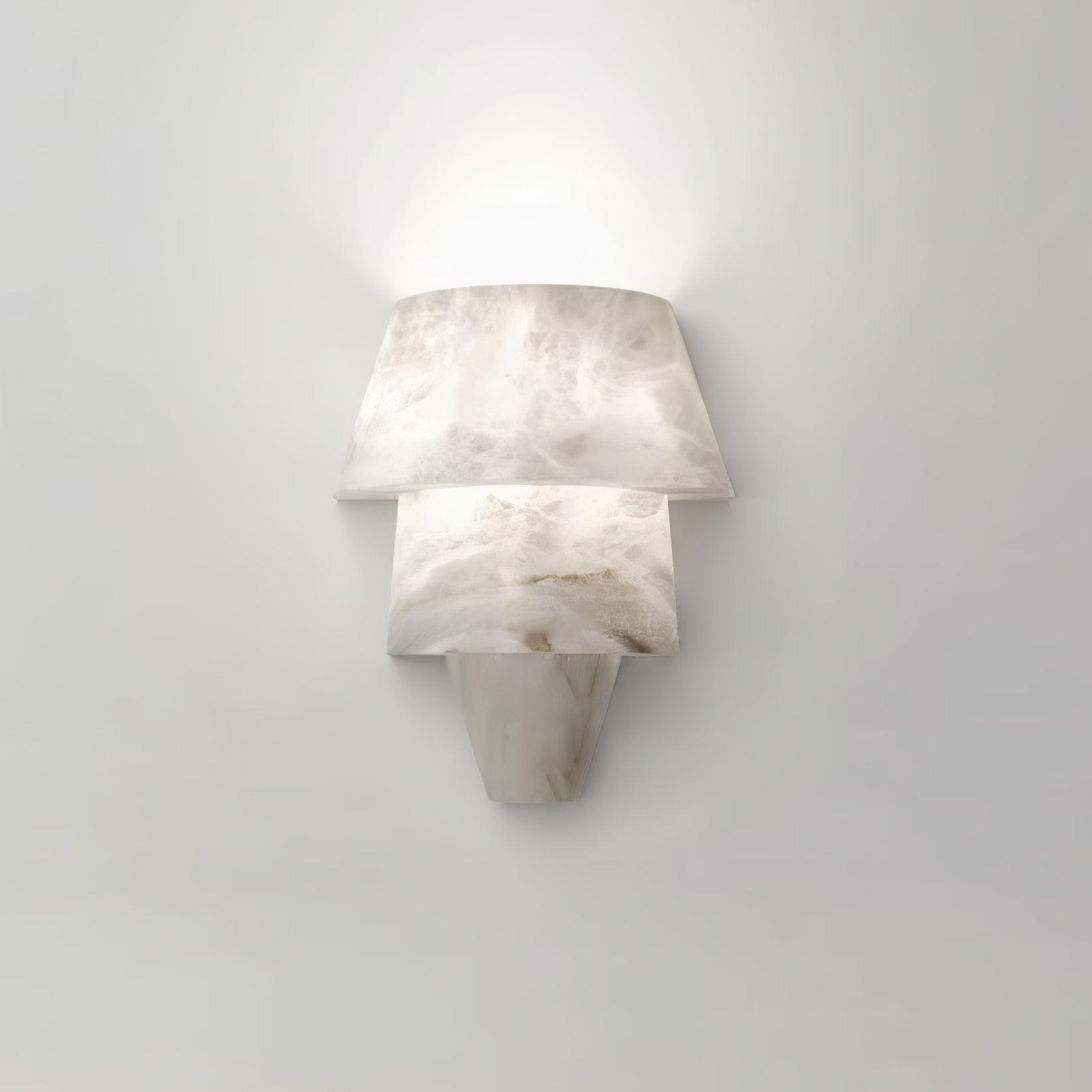 Vyloren Tiered Alabaster Wall Light - Neutralighting