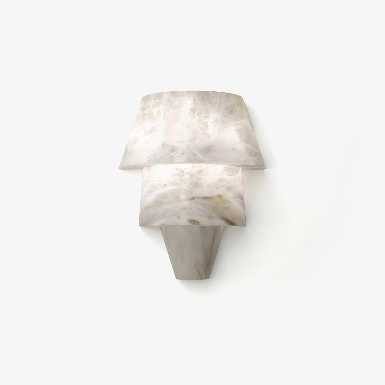 Vyloren Tiered Alabaster Wall Light - Neutralighting