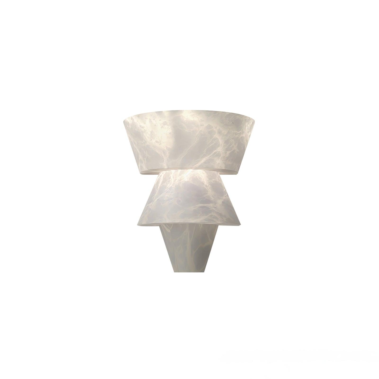 Vyloren Tiered Alabaster Wall Light - Neutralighting