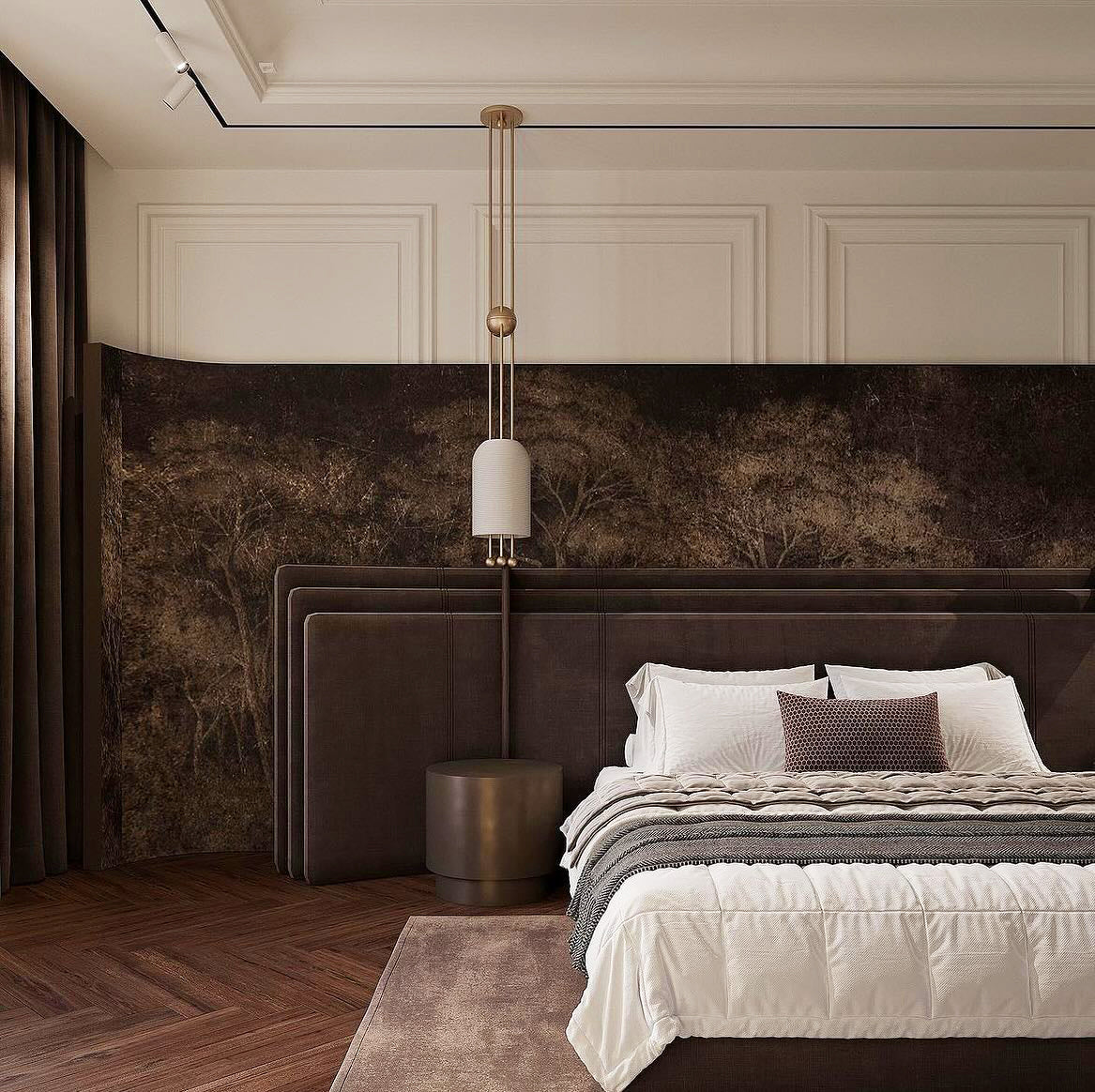 Ucaryra Premium Elegance Metal Glass Lantern Pendant Lamp - Lamp Copper