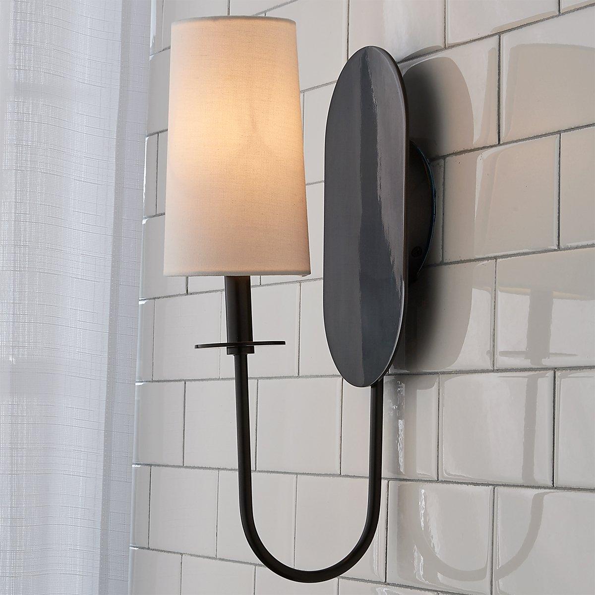 Voloraris Premium Elegance Brass Fabric Wall Lamp - Lamp Copper
