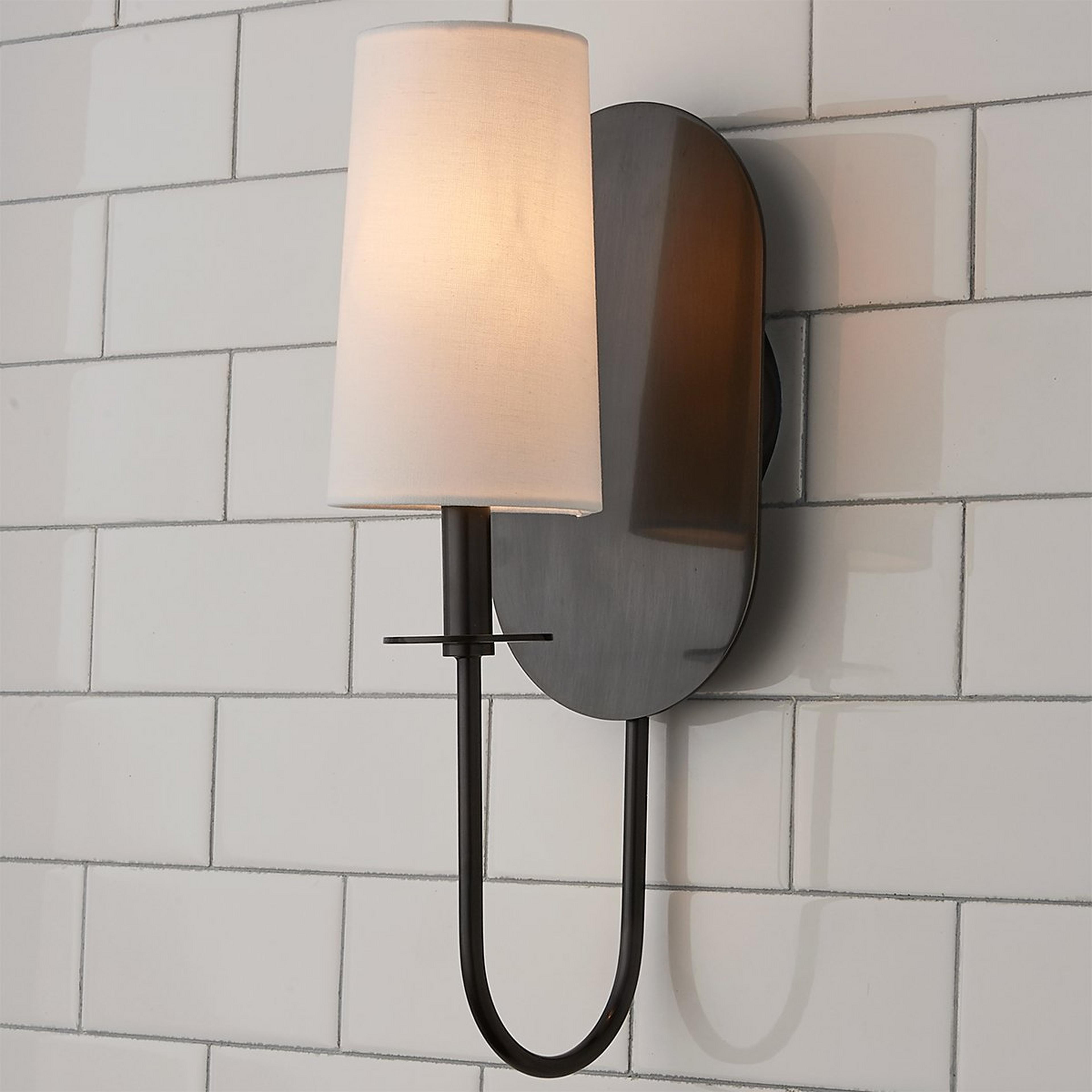 Voloraris Premium Elegance Brass Fabric Wall Lamp - Lamp Copper